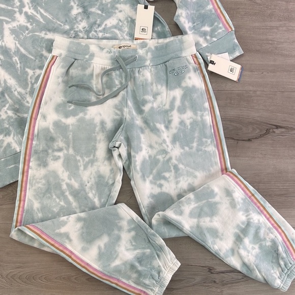 🔆RIP CURL🔆TWIN FIN CREW TWIN FIN TRACK PANT JOGGING SET - Picture 5 of 15